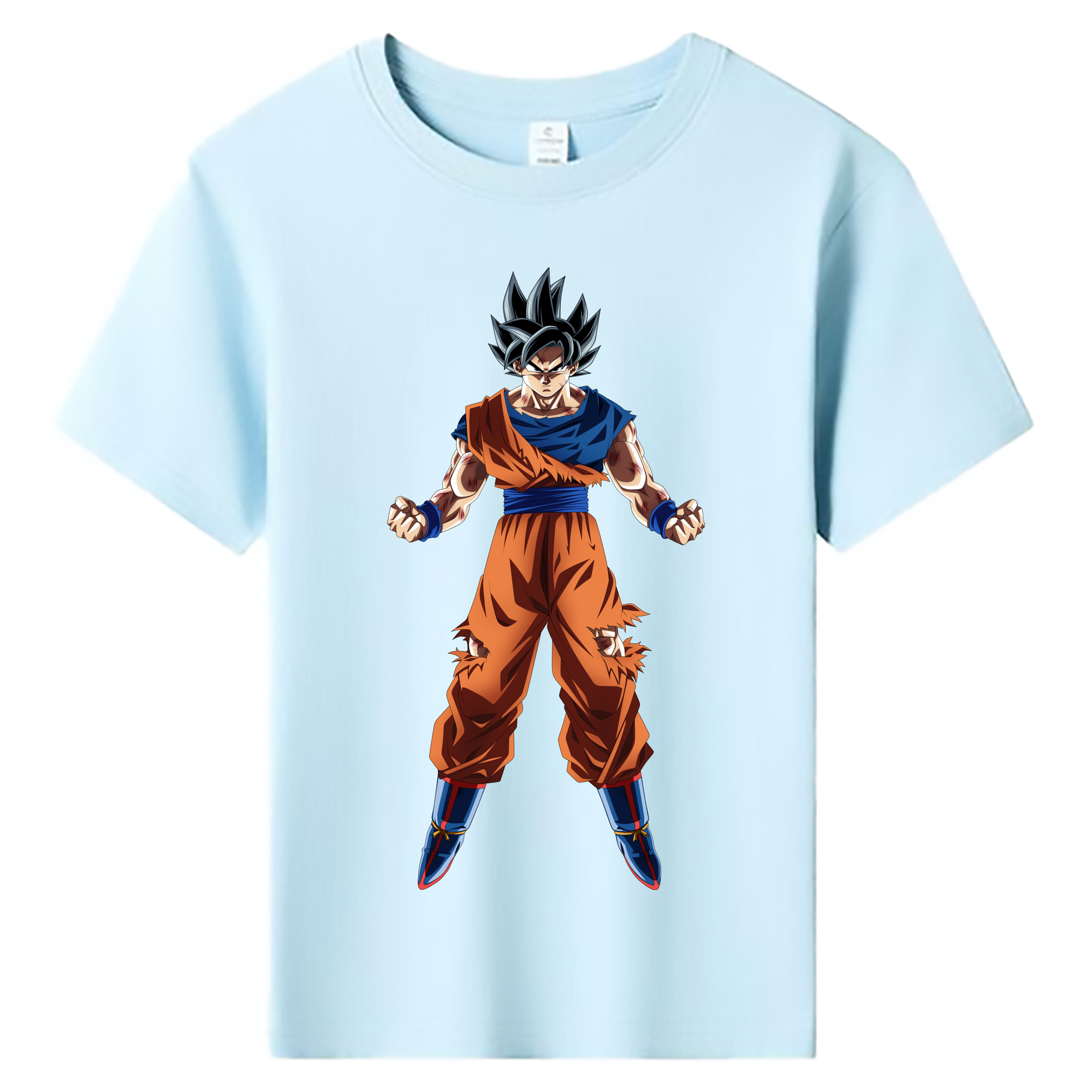 （画像用） ドラゴンボール 孫悟空（そん ごくう）Son Goku カカロット DRAGON BALL Kakarotto 綿100％キッズTシャツ（フロントプリント）